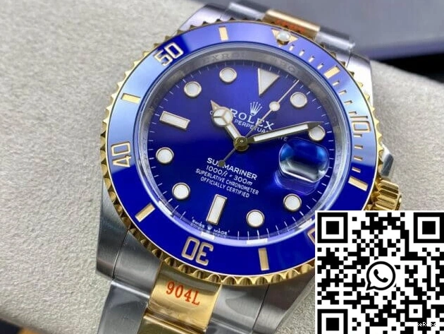 Blue Factory Submariner VS Rolex M126613LB-0002 41MM Bezel 1204